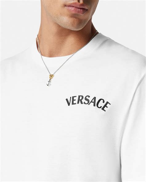 shirt with stamp inside italy versace|Versace Milano Stamp T.